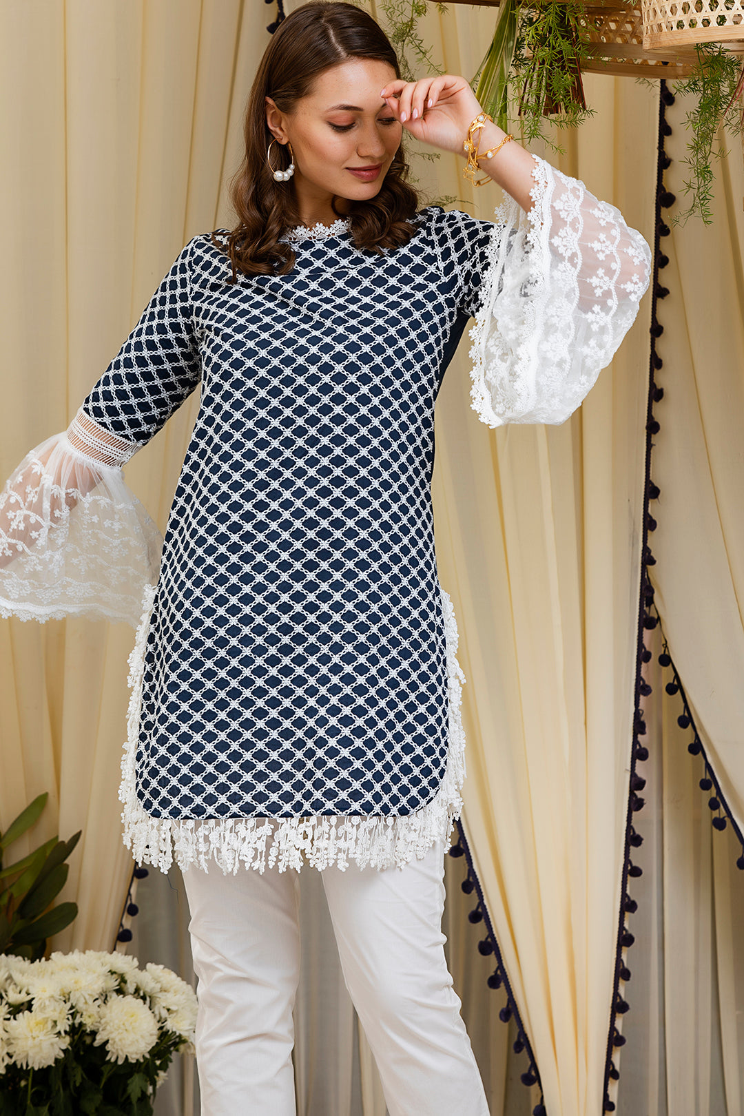 Mulmul Aspen Kurta