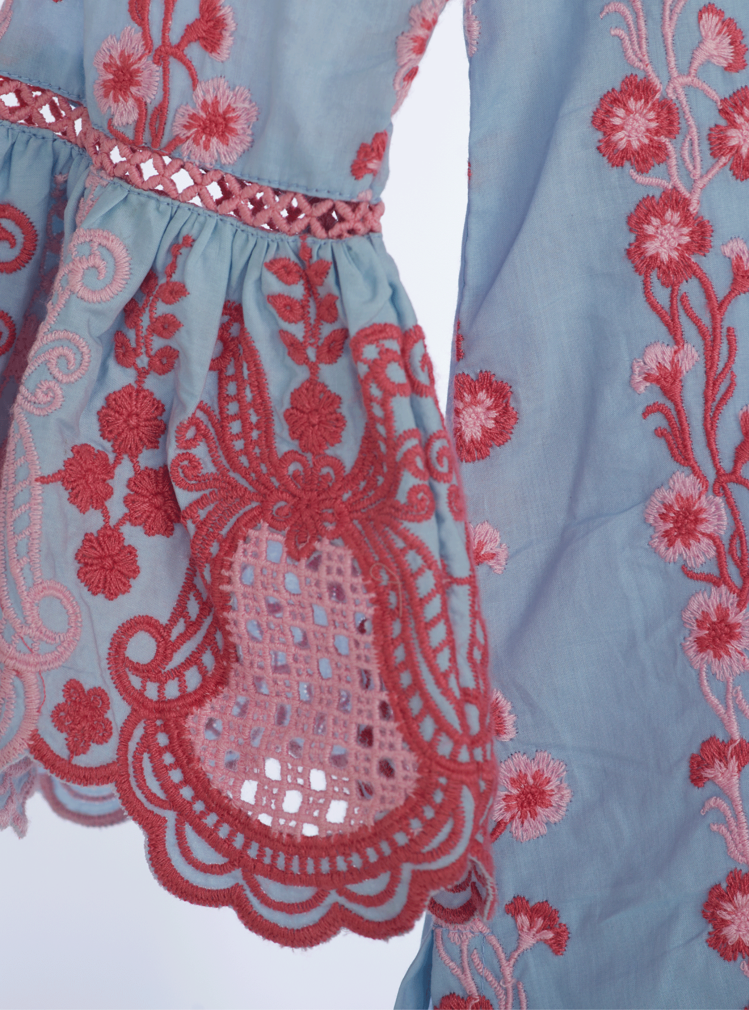 Cher Supima Cotton Light Blue Kurta Set