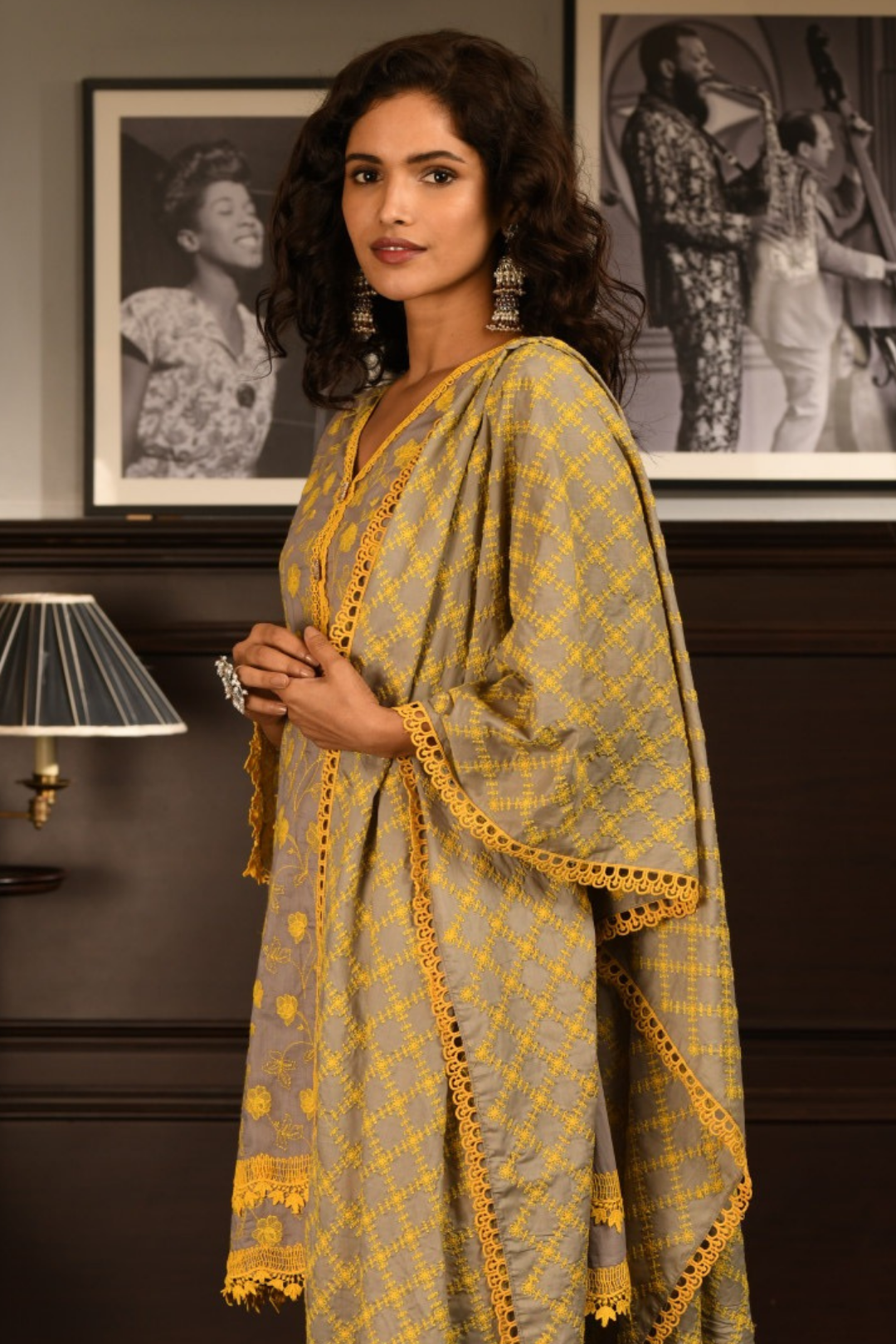Aleeza Supima Cotton Kurta Set