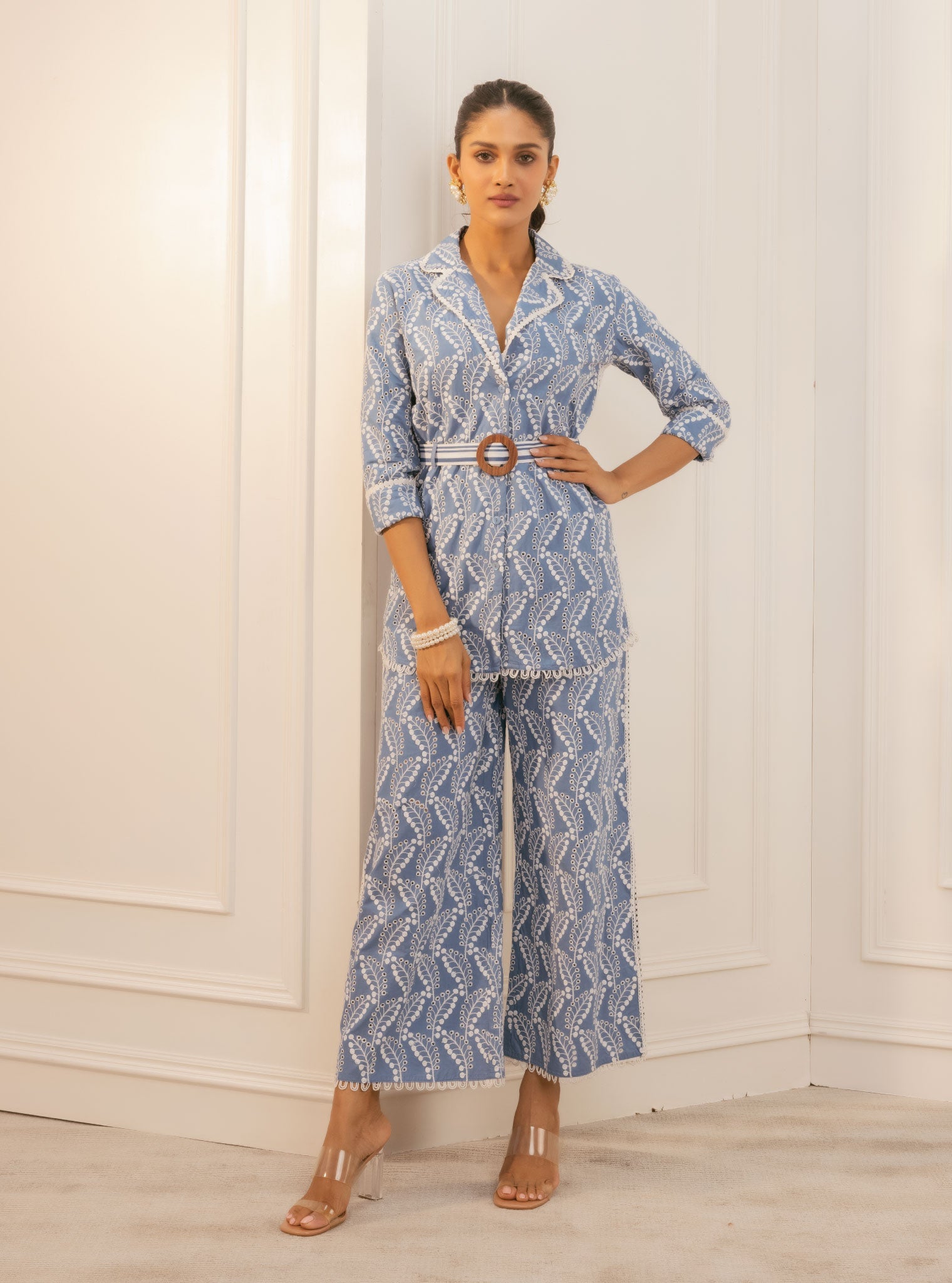 Halo Supima Cotton Denim Co-ord Set