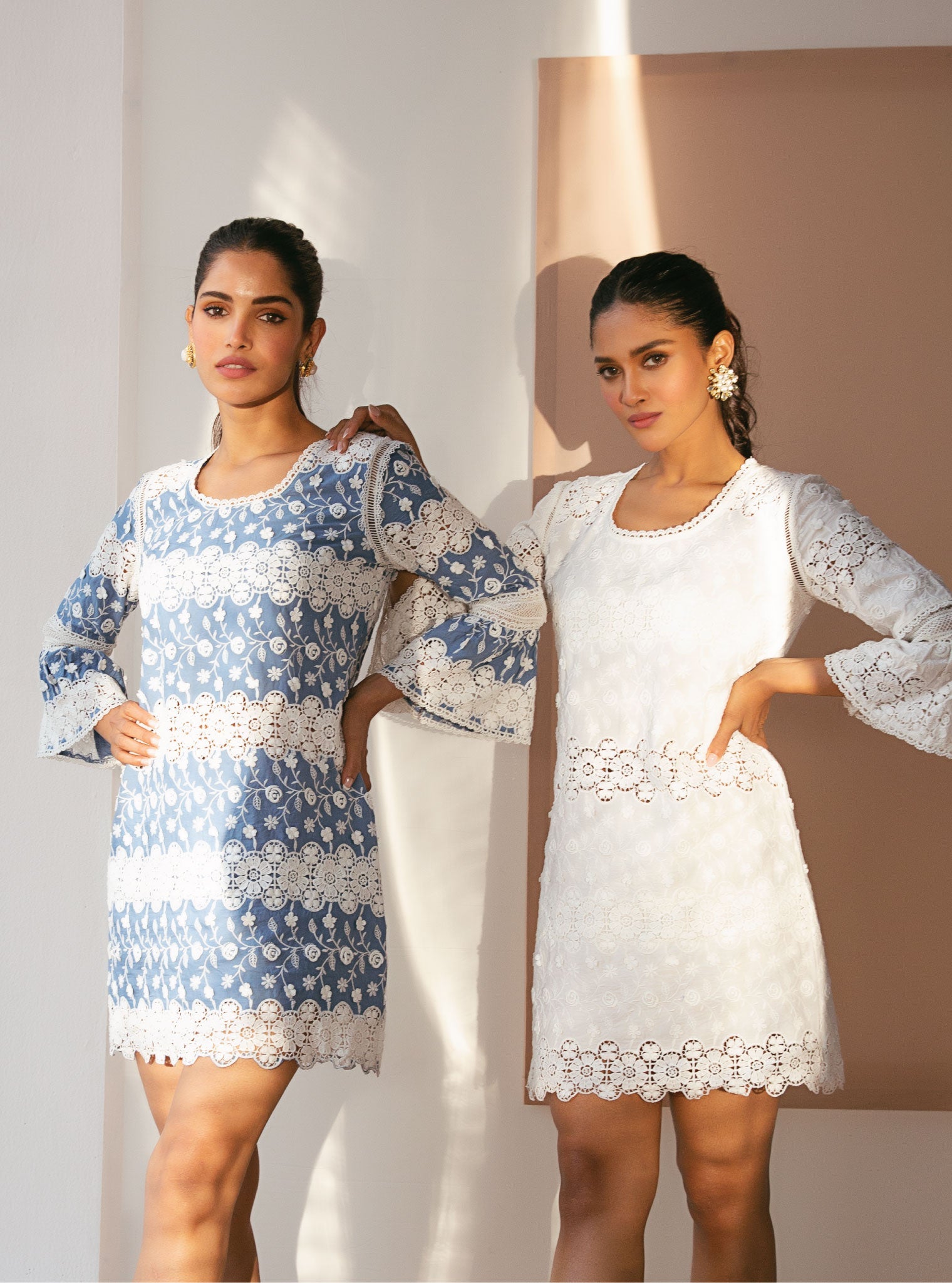 Inessa Supima Cotton White Dress