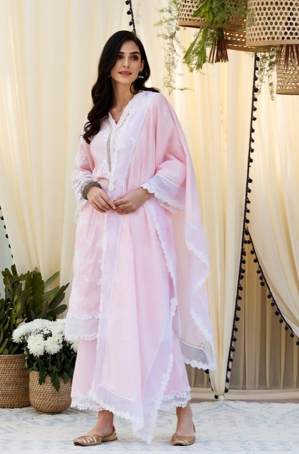 Lola Supima Cotton Kurta with Palazzo Set