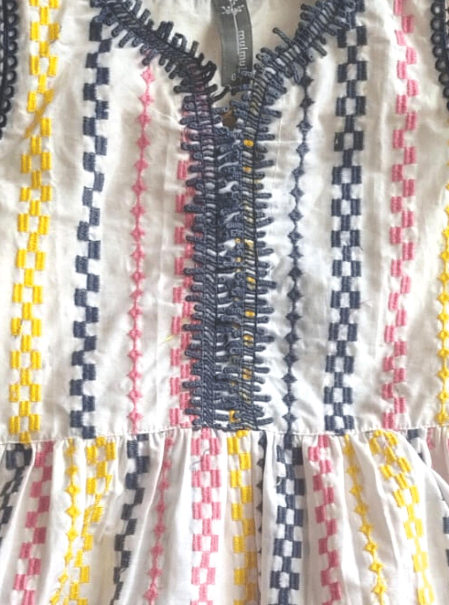 Loretta Supima Cotton White Kurta with Sharara Set