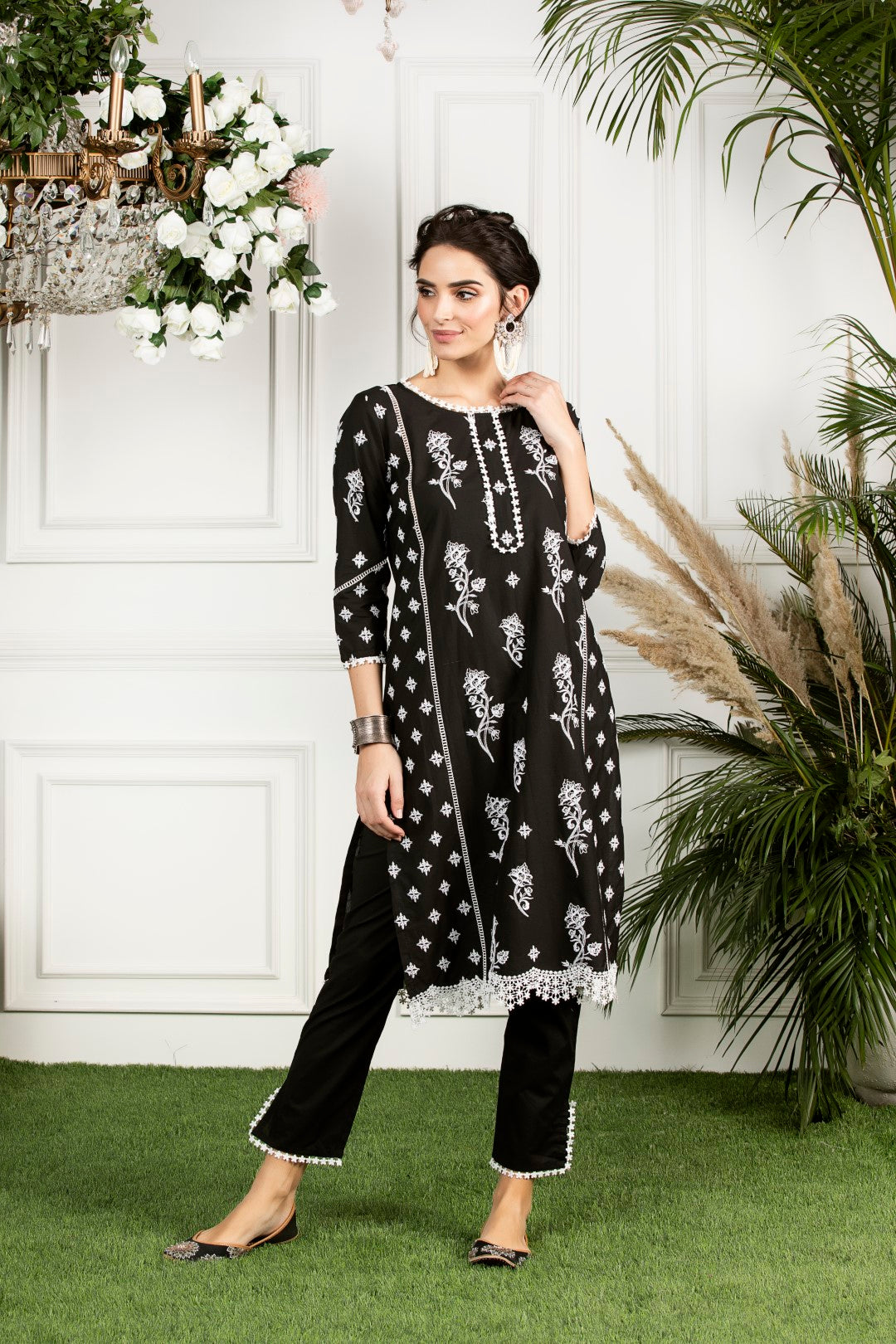 Supima Cotton Slit Pyajamas