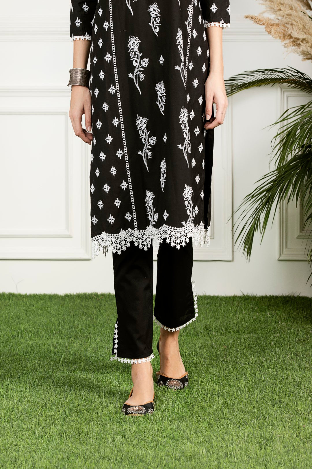 Supima Cotton Slit Pyajamas