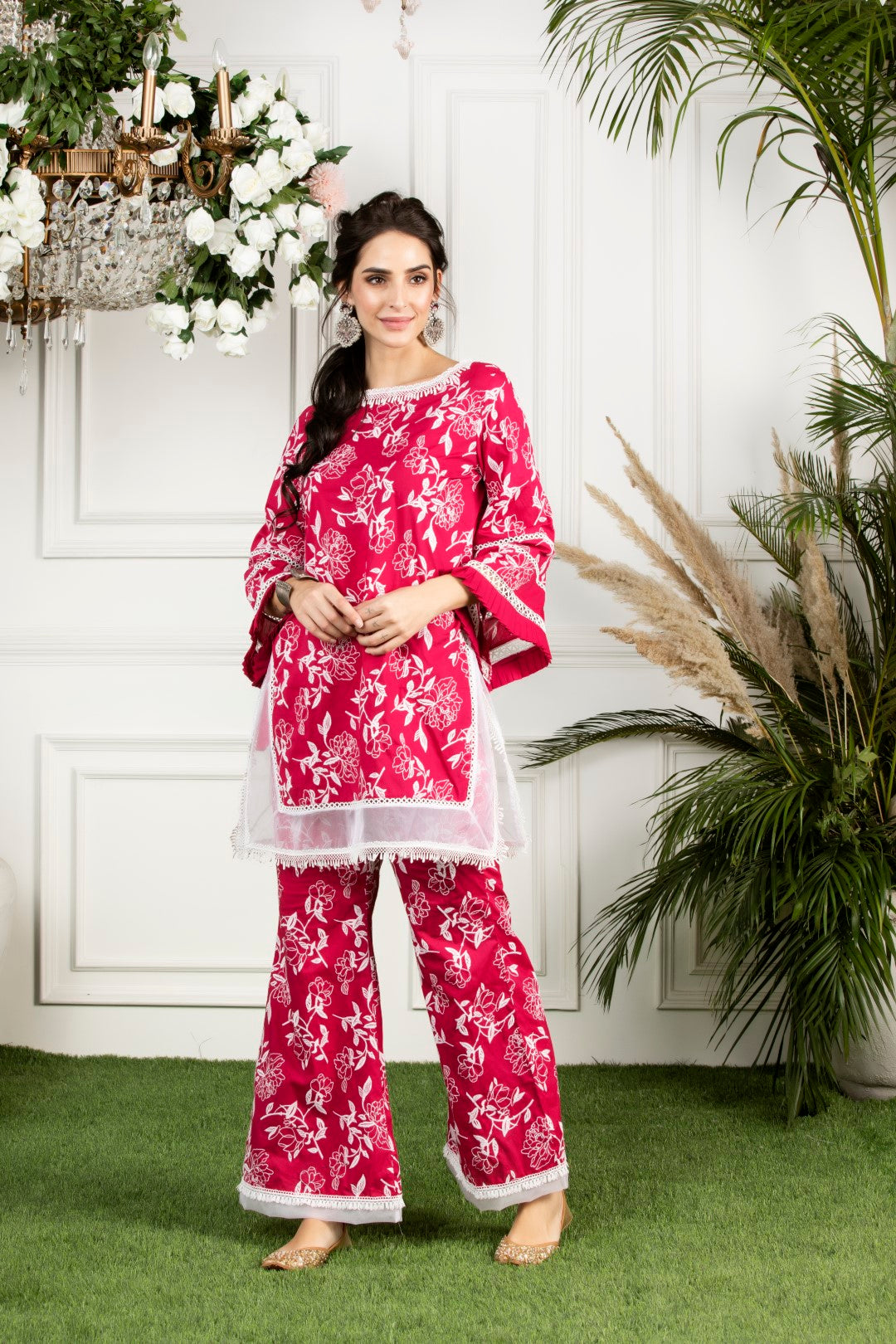 Hydrangea Supima Cotton Kurta Set