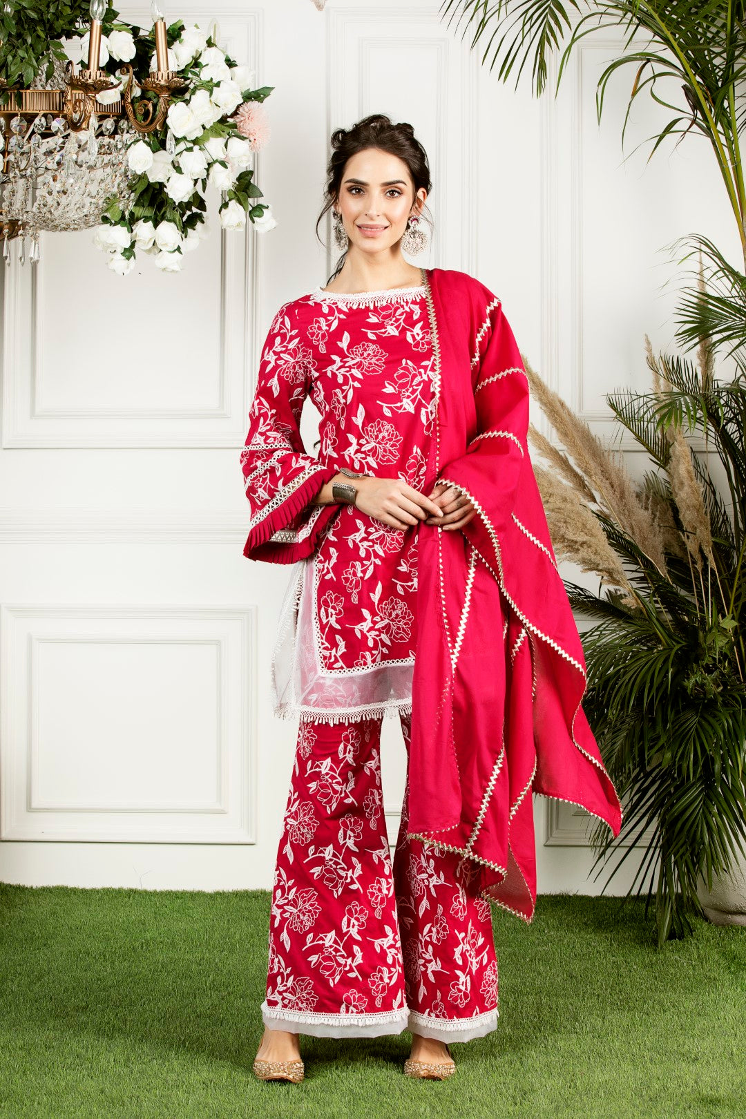 Hydrangea Supima Cotton Kurta Set