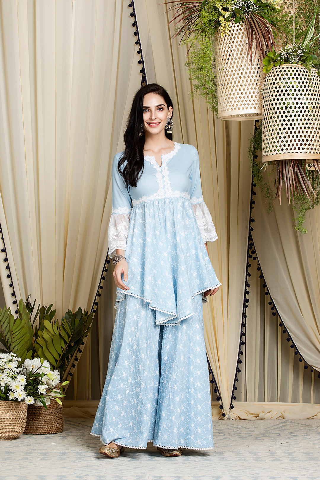 Mulmul Supima Cotton Ariana Kurta