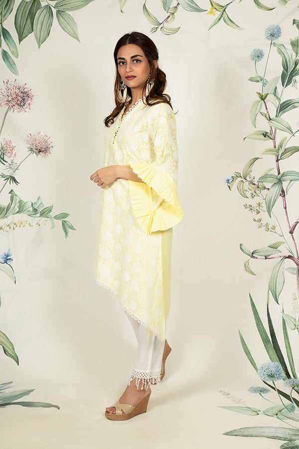 Nargis Kurta and Fringe Pyajama
