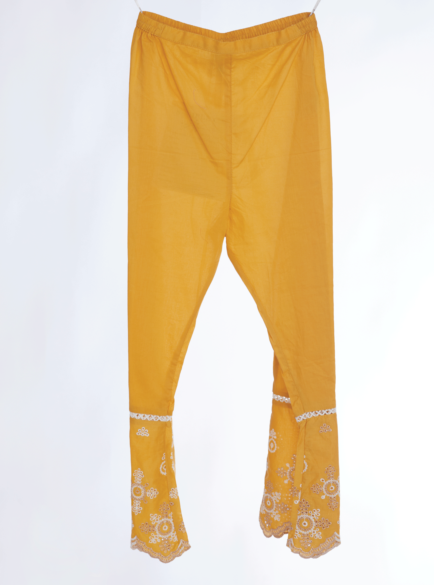 Nell Supima Cotton Mustard Kurta Set